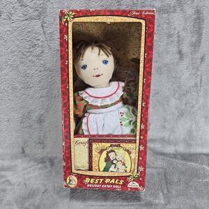 Jim Shore Best Pals Holiday Kathy Doll Collectible First Edition KatJan Inc CIB